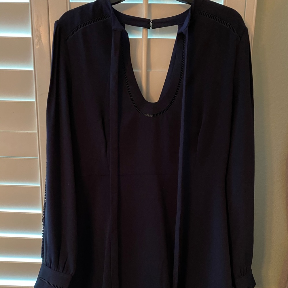 Navy Blue Cocktail Dress